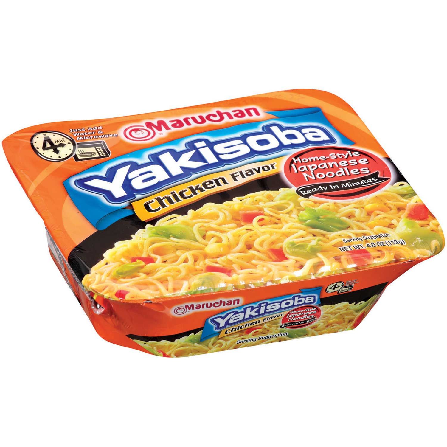 Maruchan Yakisoba Chicken Flavor, 4 Ounce -- 8 Per Case