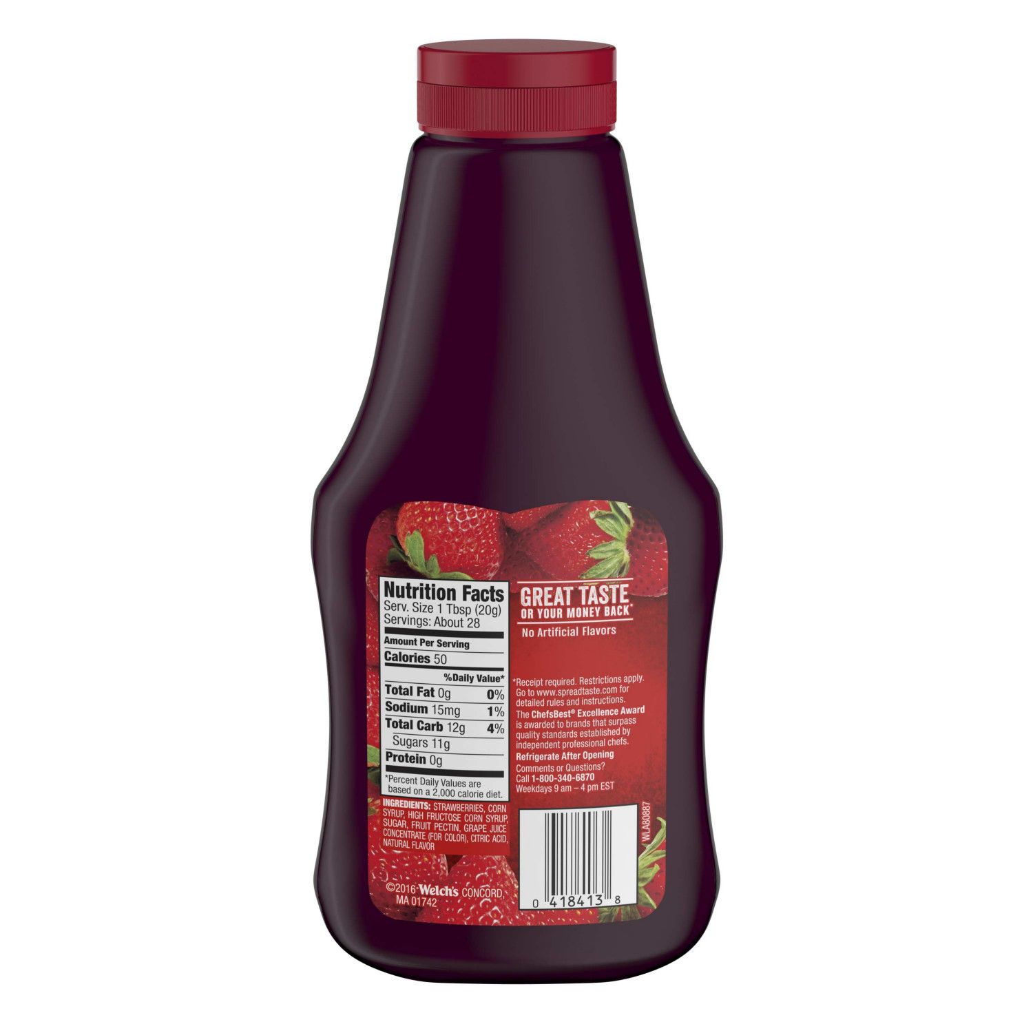 Welch's Strawberry Spread, 20 Ounce -- 12 Per Case