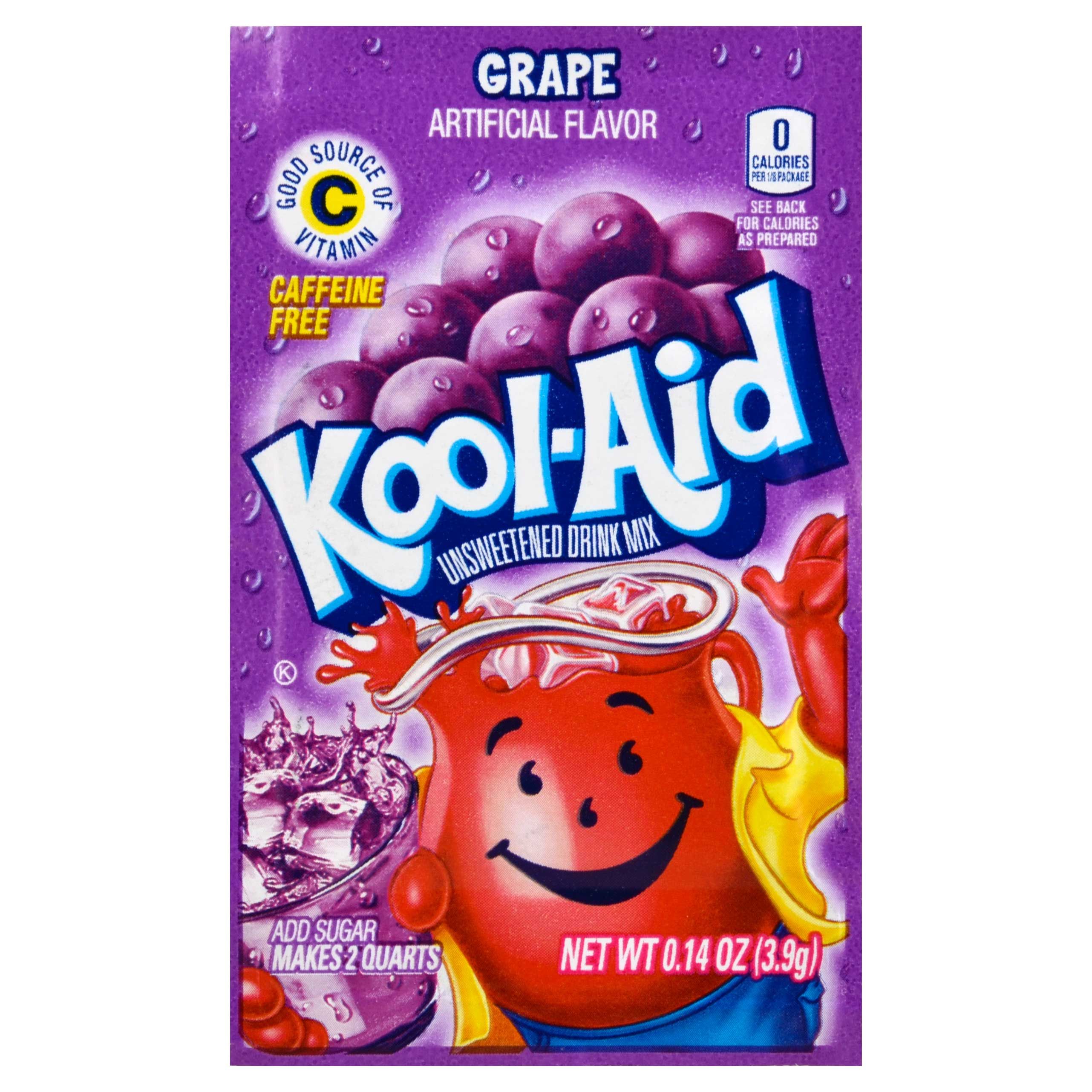 Kool-aid Grape Beverage, 0.14 Ounce -- 192 Per Case