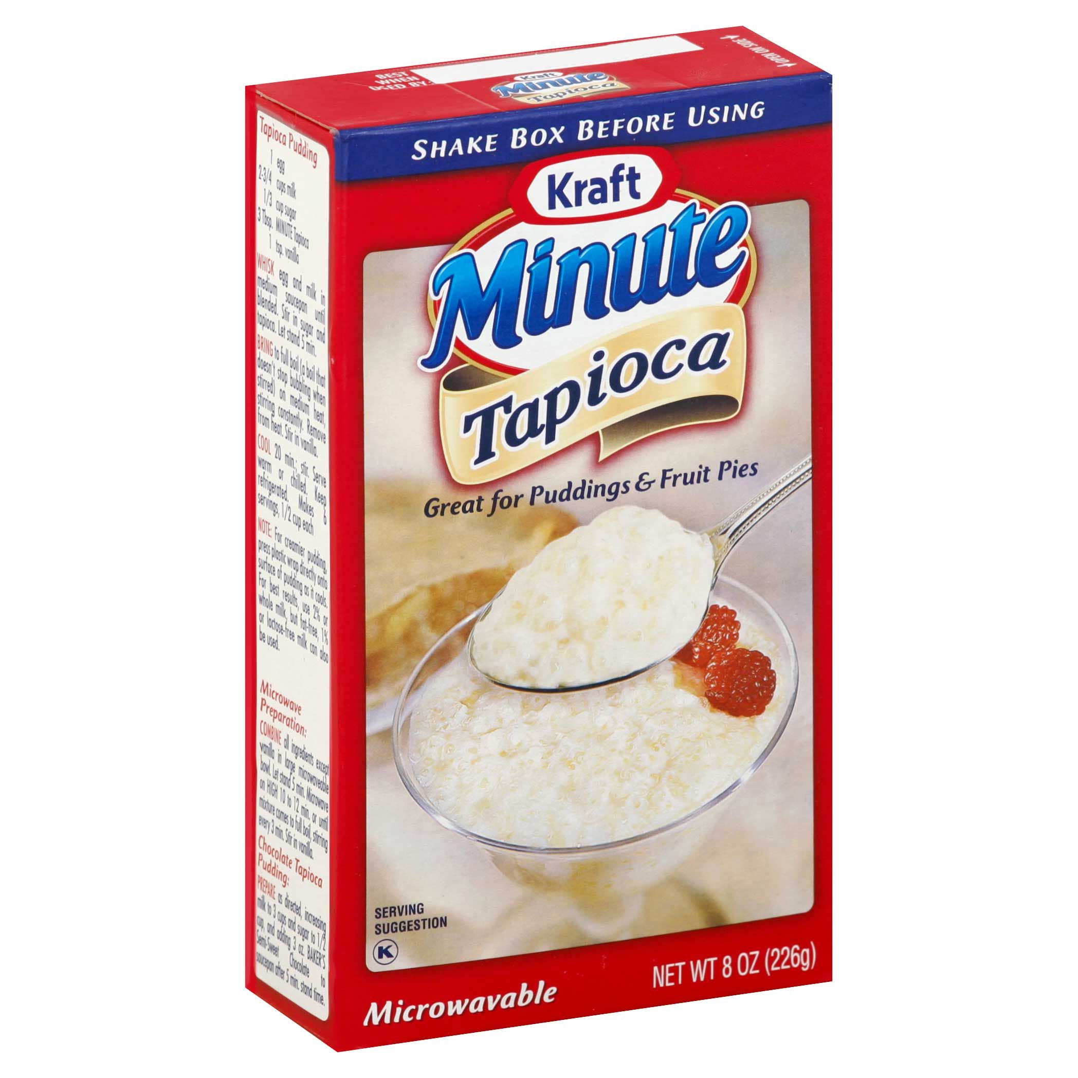Minute Tapioca Instant Pudding Mix, 8 Ounce -- 12 Per Case