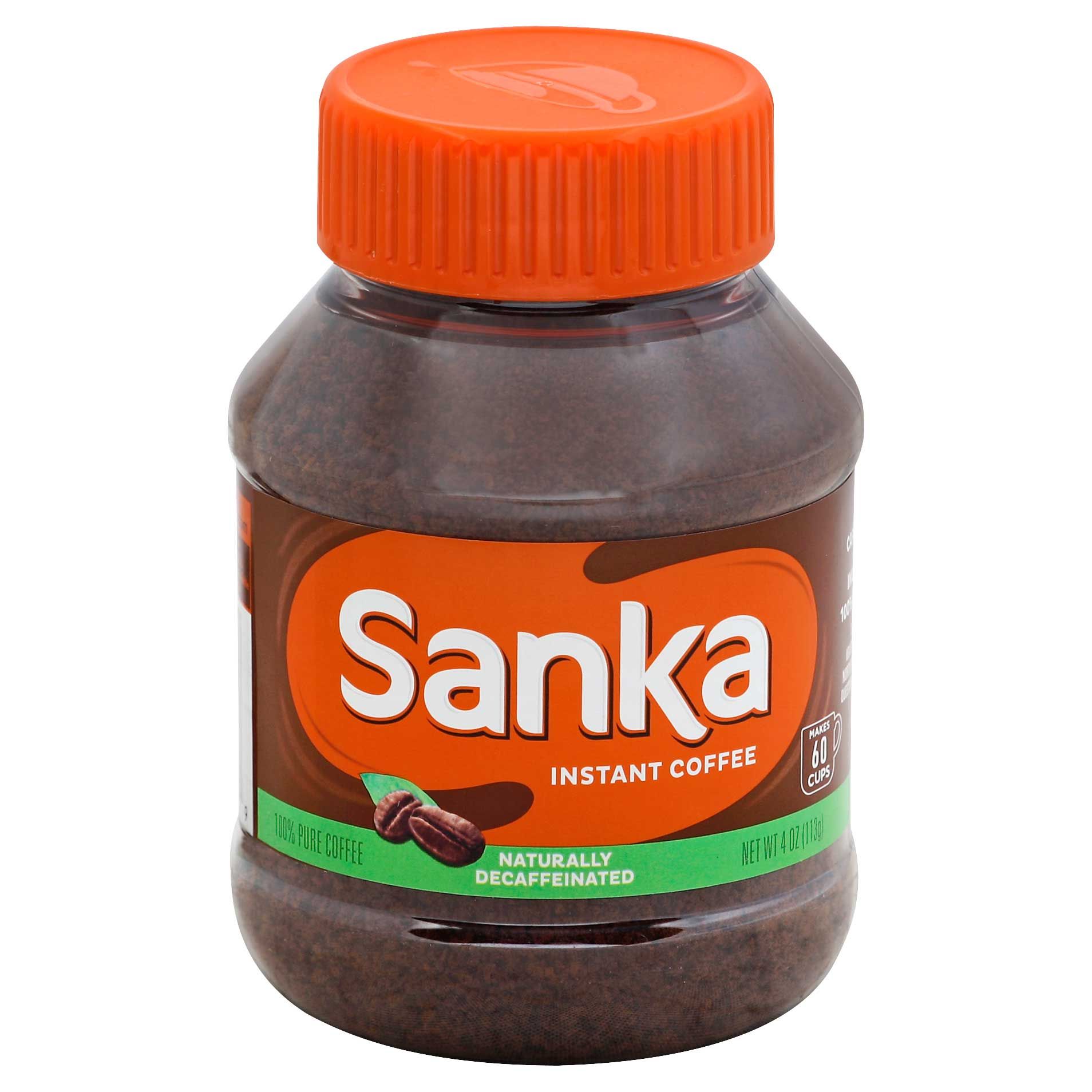 Sanka Coffee Instant Coffee - 12/4 Oz. Jars Per Box, 16 Boxes Per Case