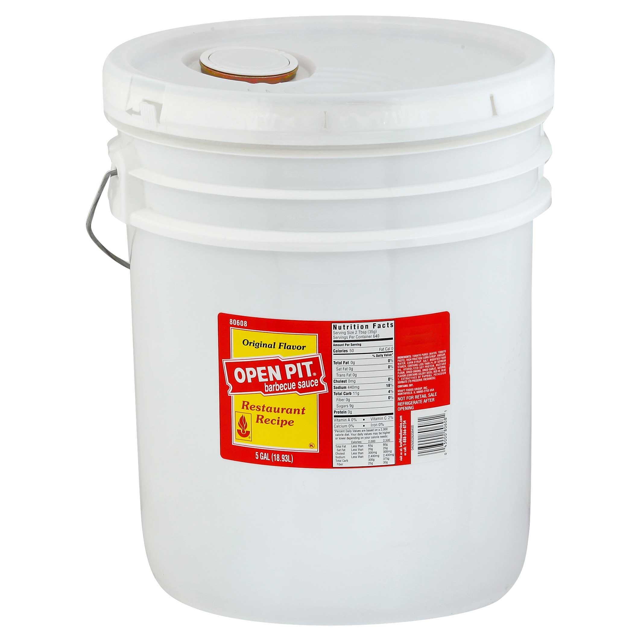 Open Pit Original Barbecue Sauce 5 Gallon