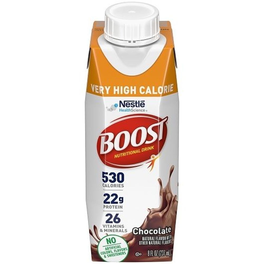 Boost Very High Calorie Chocolate Nutritional Drink, 8.01 Fluid Ounce -- 24 Per Case