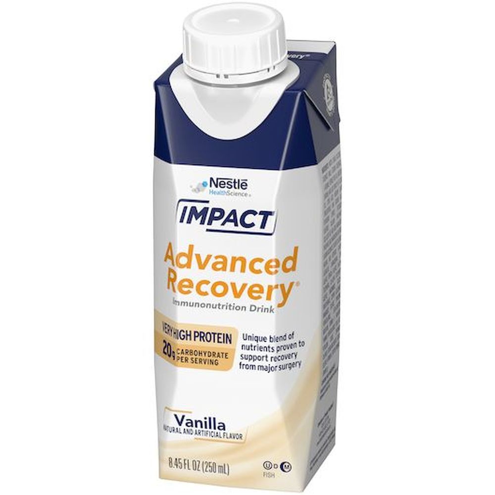 Impact Advanced Recovery Vanilla Immunonutrition Drink, 8.45 Fluid Ounce -- 10 Per Case