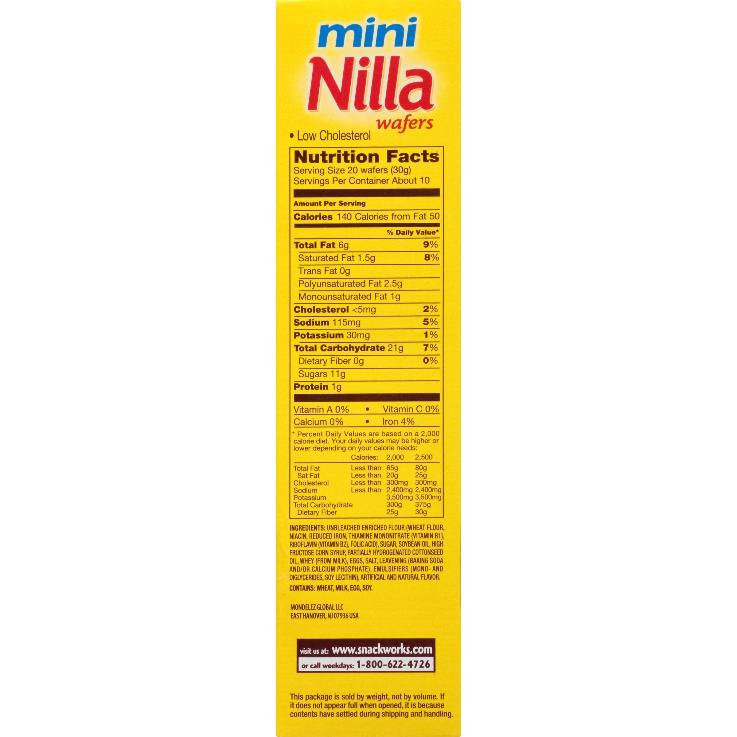 Nilla Mini Wafer Cookies, 11 Ounce -- 12 Per Case
