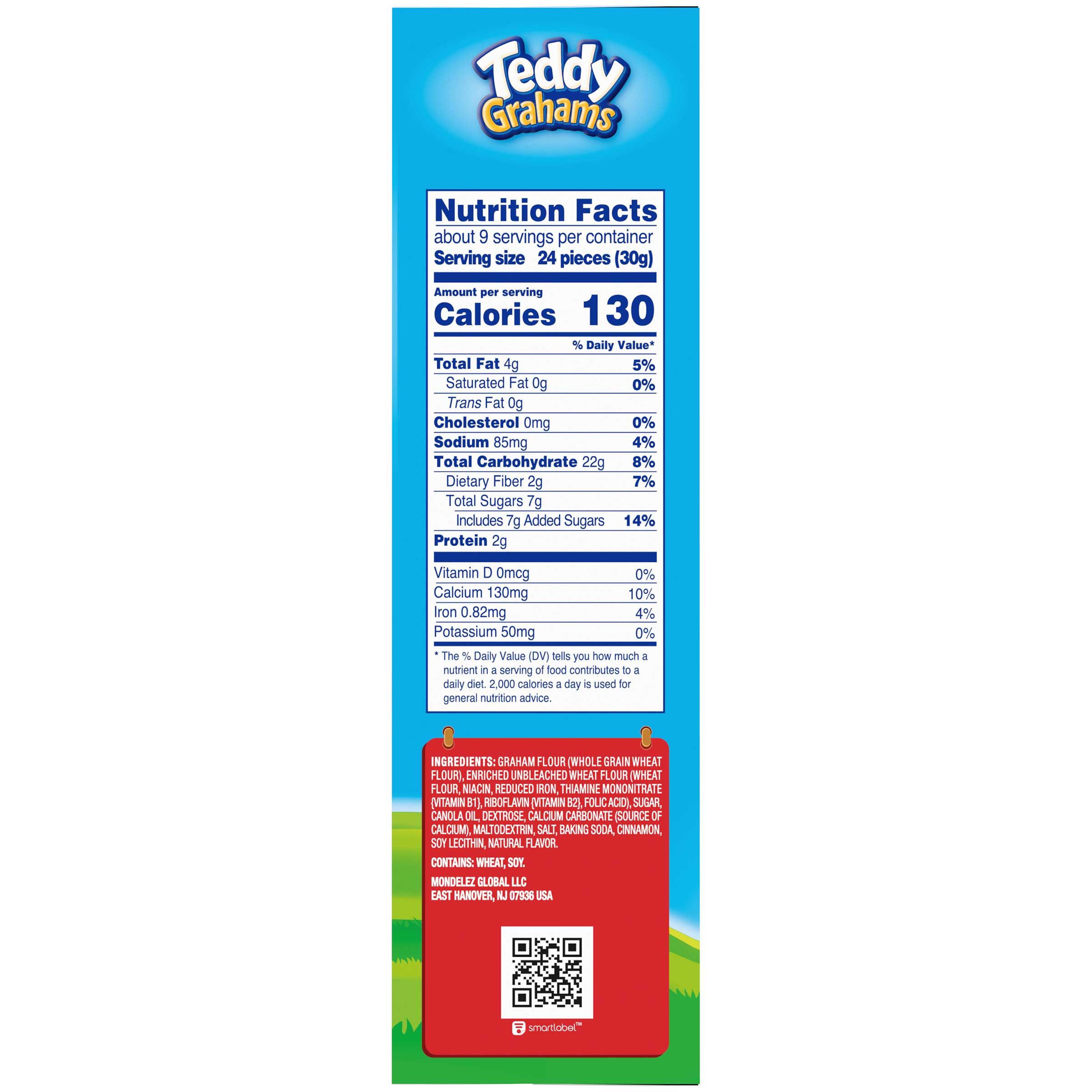 Teddy Grahams Cinnamon, 10 Ounce -- 6 Per Case