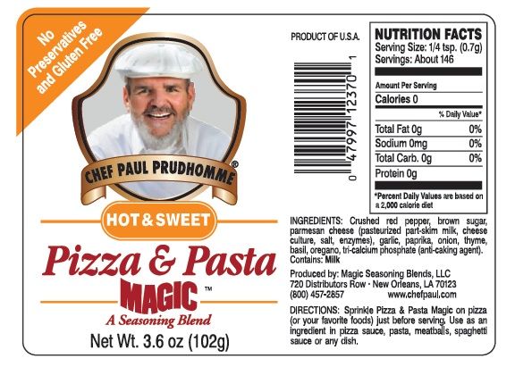 Magic Seasoning Hot And Sweet Pizza & Pasta, 3 Pound
