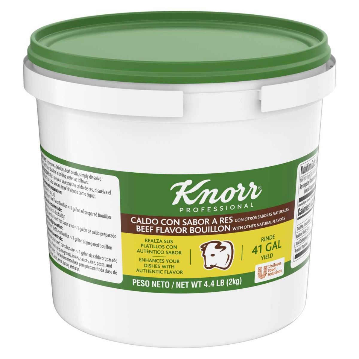 Knorr Professional Caldo De Res Beef Bouillon Base, 4.4 Pound -- 1 Each