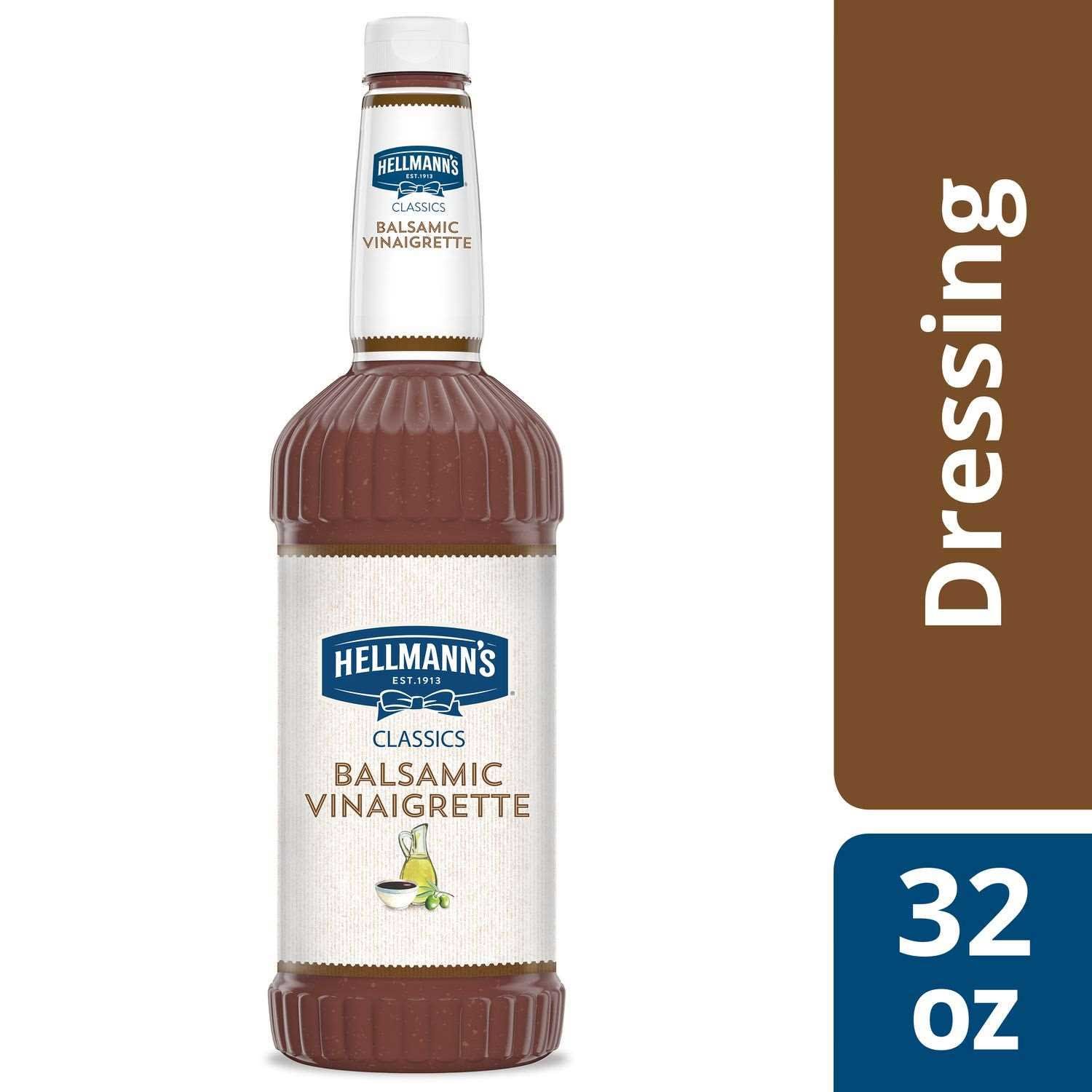 Hellmann's Classics Balsamic Vinaigrette Salad Dressing Salad Bar Bottle, 32 Ounce -- 1 Each
