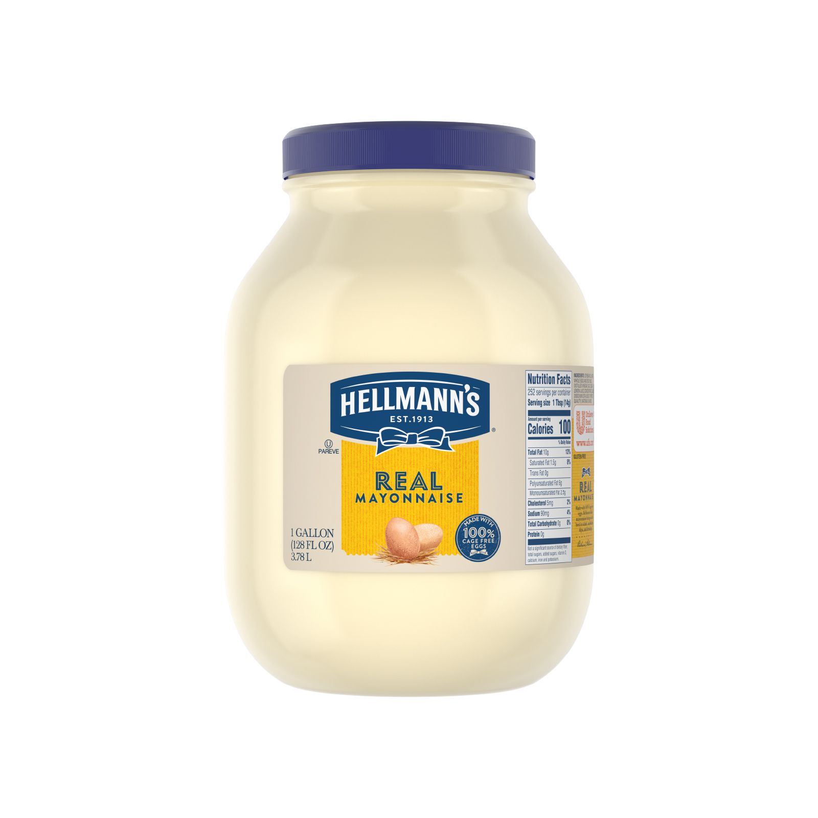 Hellmann's Real Mayonnaise, 1 Gallon -- 1 Each