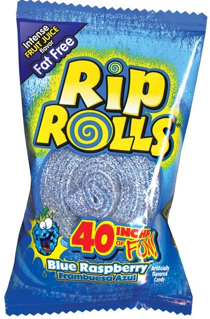 Rip Rolls Candy, Assorted Floorstand -- 96 Per Case