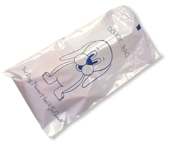 Pitt Plastics 7 X 12 1.25mil White Doggie Bag, 1000 Count