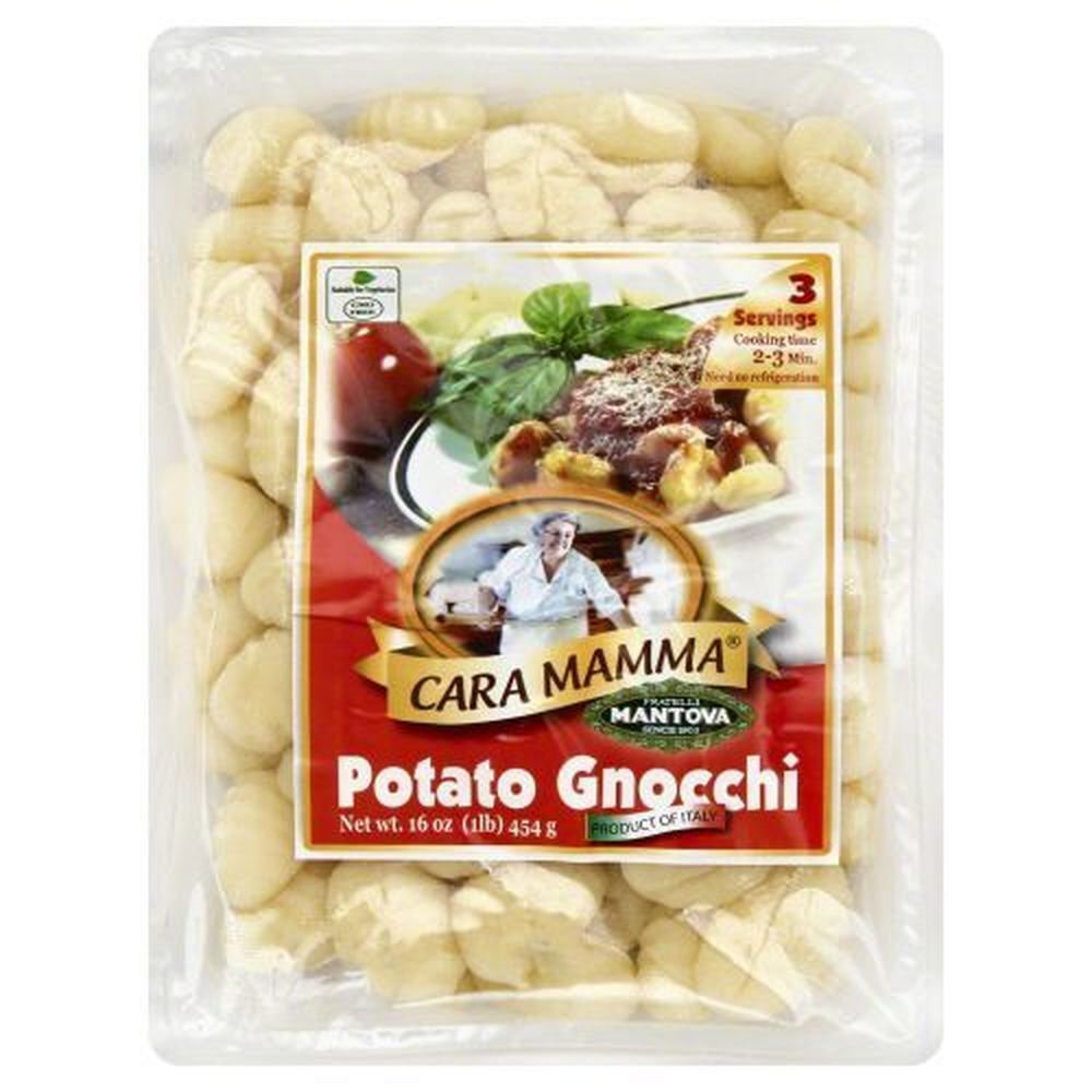 Mantova Cara Mamma Potato Gnocchi Pasta, 16 Ounce -- 12 Per Case