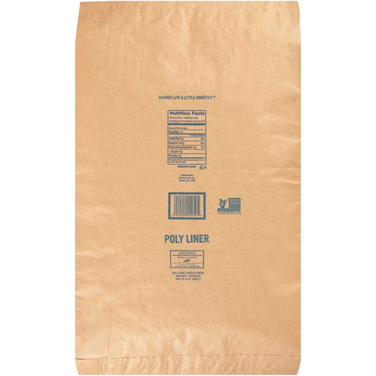 Domino Granulated Sugar, 50 Pound Bag