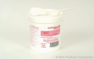 Rich's Bettercreme Pre Whipped Vanilla Icing And Filling, 9 Pound