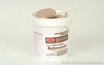 Rich's Bettercreme Pre Whipped Chocolate Icing And Filling, 9 Pound
