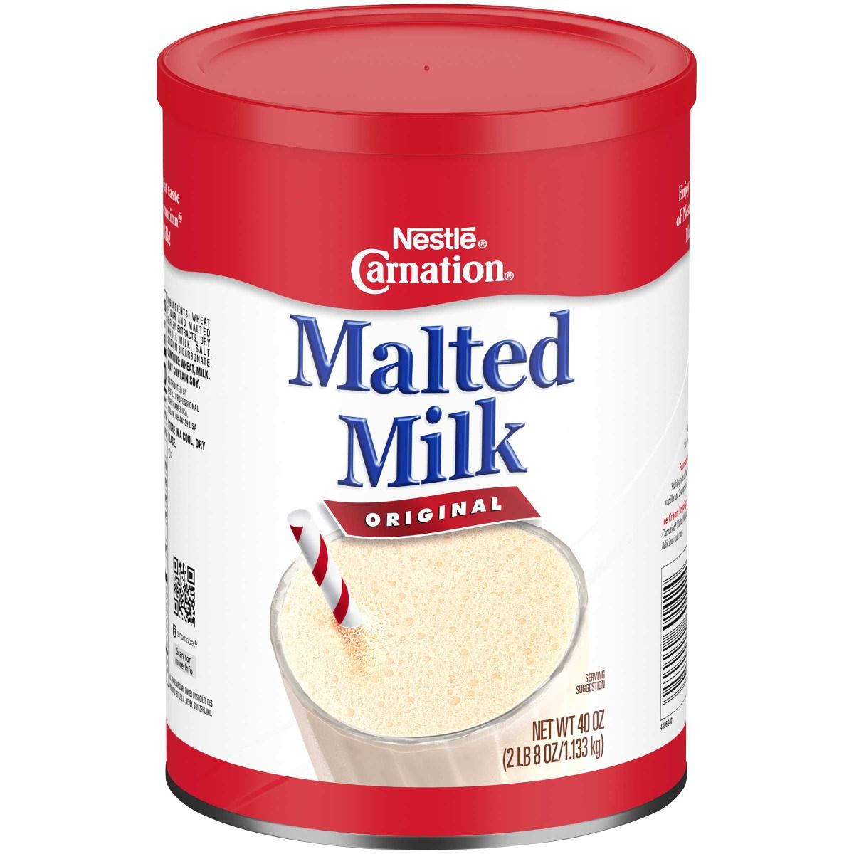 Nestle Carnation Original Malted Milk, 2.5 Pound -- 6 Per Case.