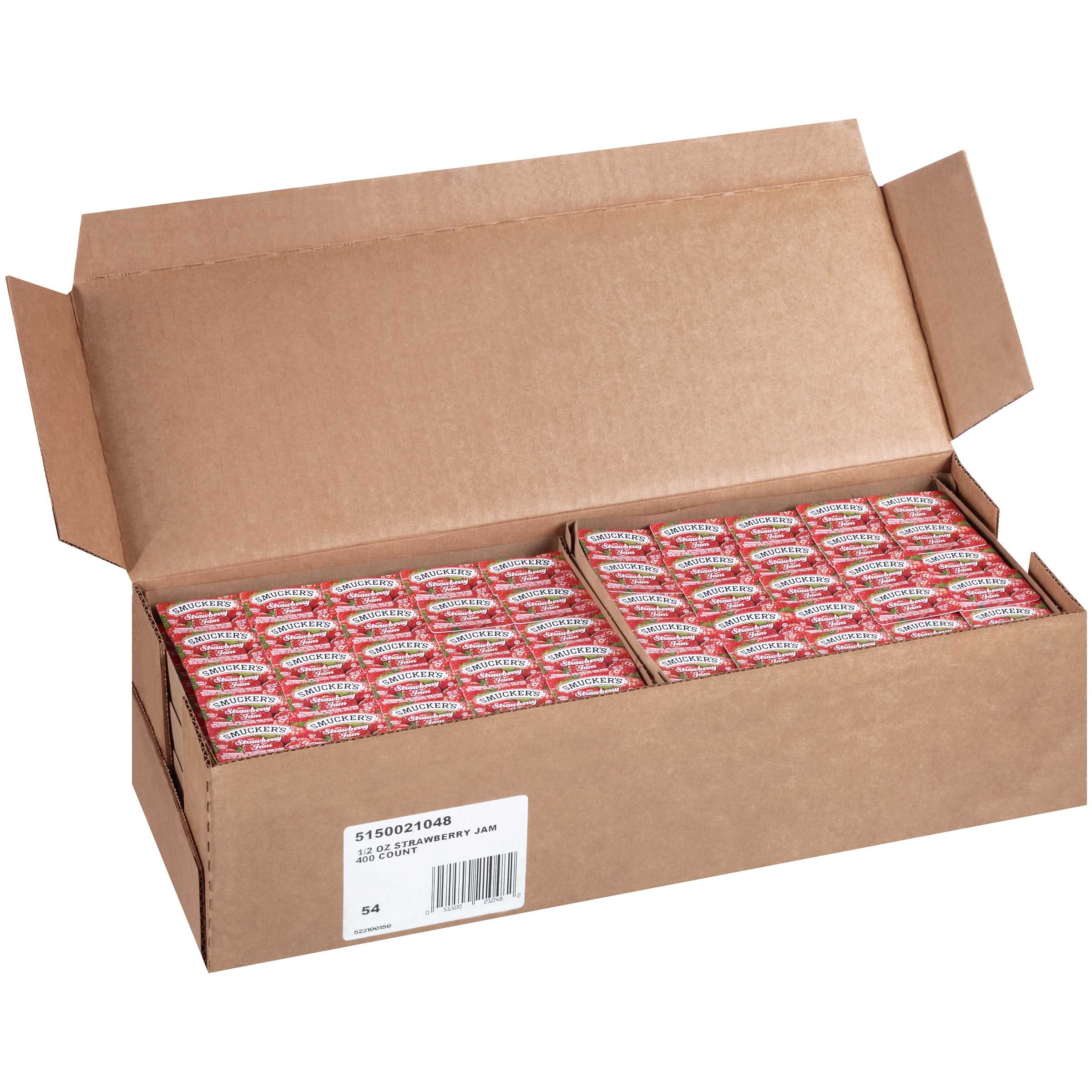 Smucker's Strawberry Jam, 0.5 Ounce -- 400 Per Case