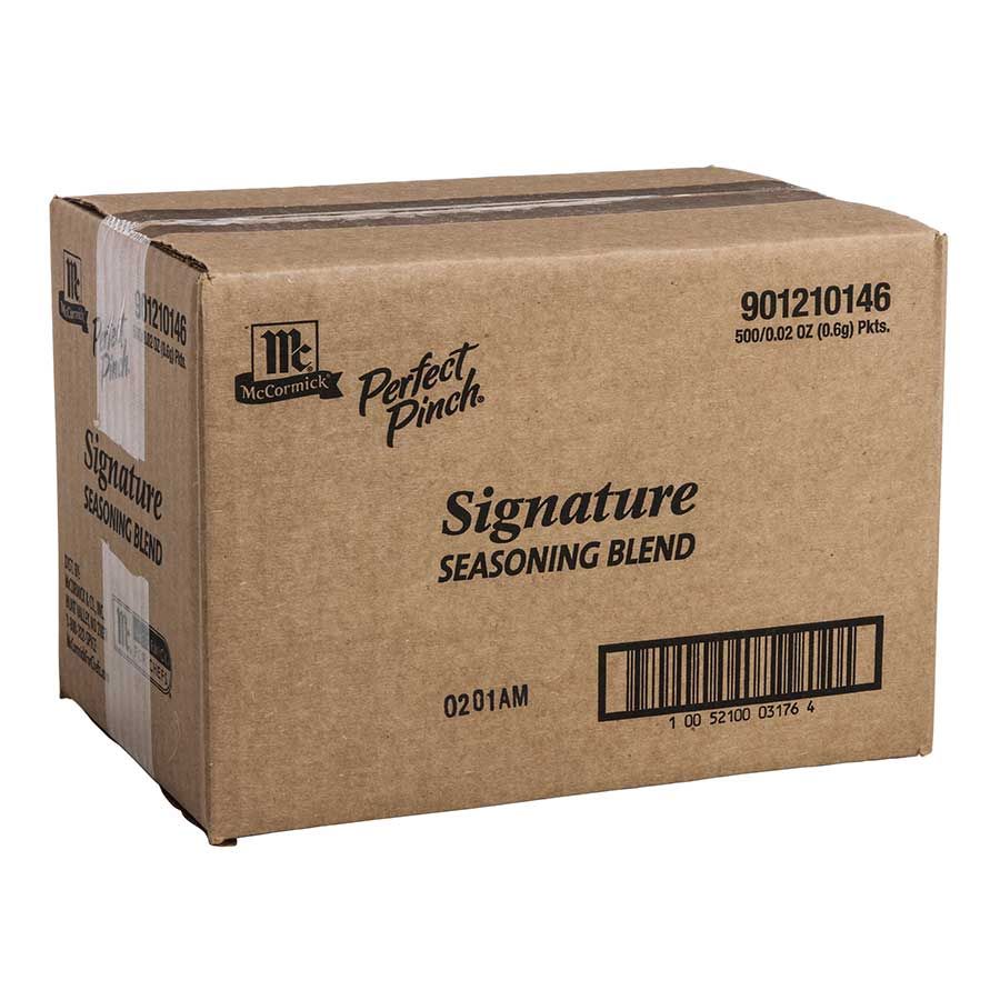 Perfect Pinch Signature Seasoning Blend, 0.02 Ounce -- 500 Per Case