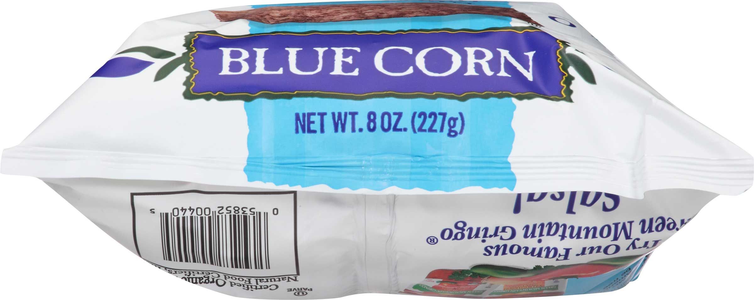 Green Mountain Gringo Organic Blue Tortilla Strips, 8 Ounce -- 12 Per Case