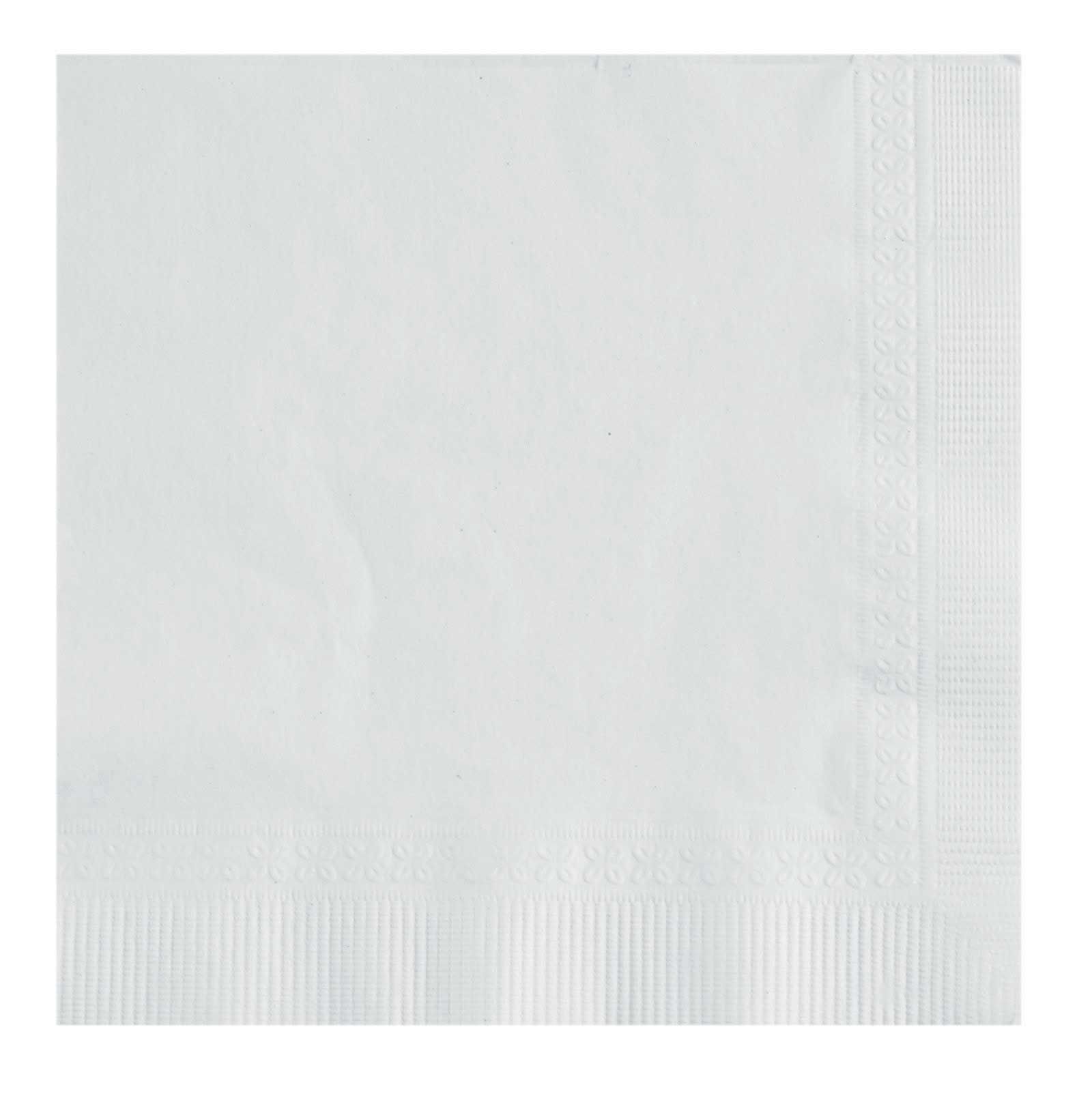 Lapaco 2 Ply White Beverage Napkin, 200 Count -- 5 Per Case