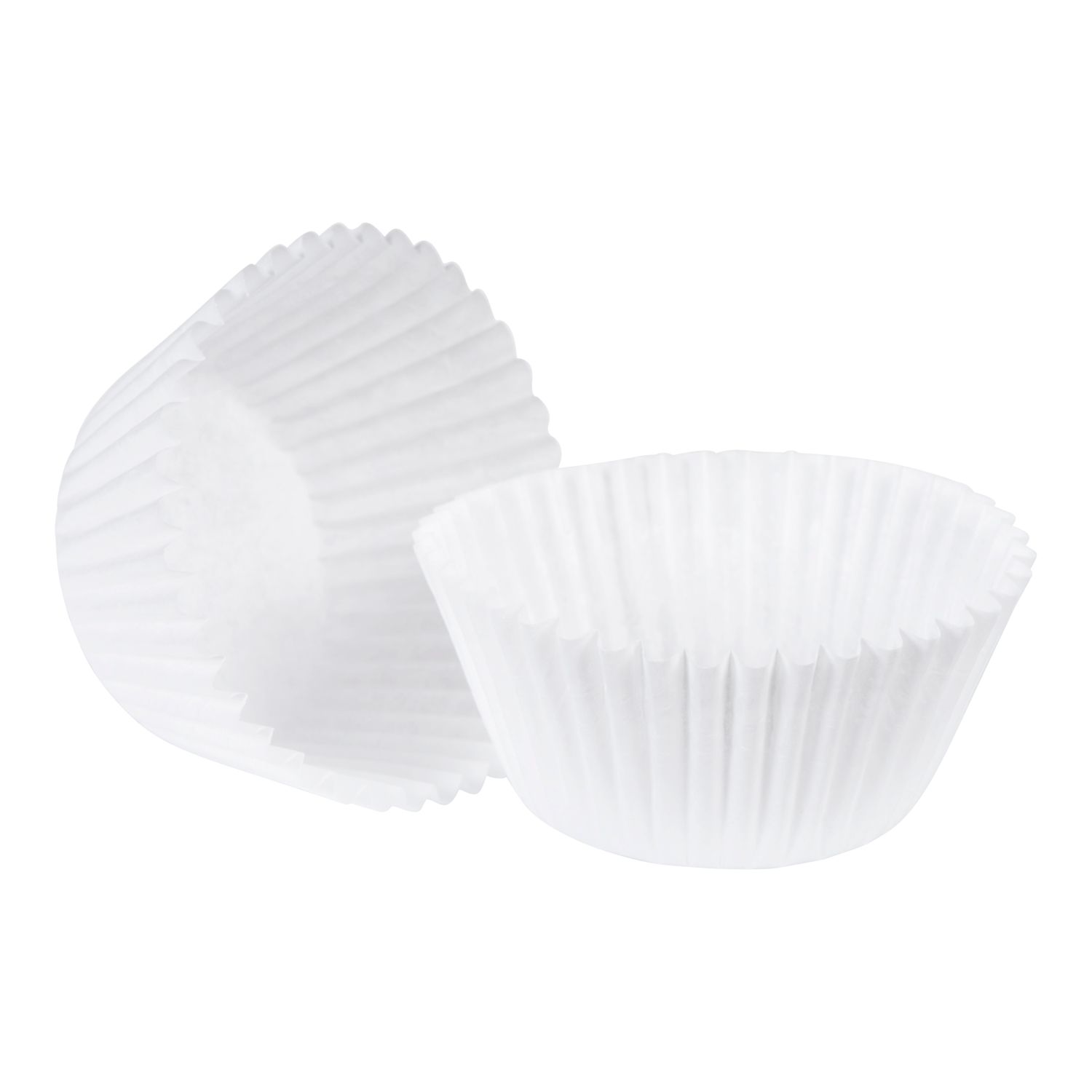 Lapaco White Round Baking Cup, 4 1/2 Inch -- 10000 Per Case