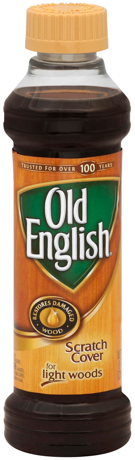 Old English Scratch Cover Liquid For Light Wood, 8 Ounce -- 6 Per Case