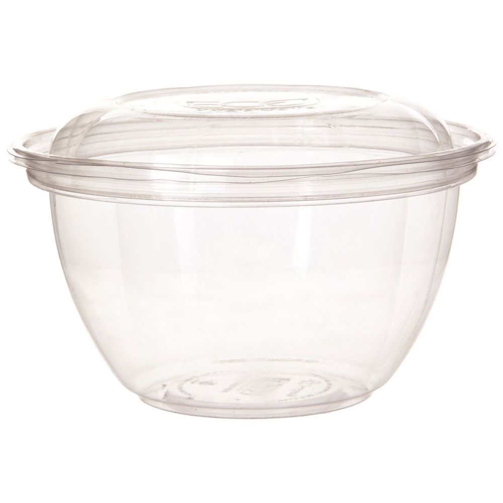 Eco-products Clear Pla Salad Bowl And Lid, 18 Ounce Capacity -- 150 Per Case