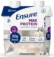 Ensure Vanilla Max Protein Nutrition Shake, Tetra Pack, 11 Fluid Ounce -- 12 Per Case