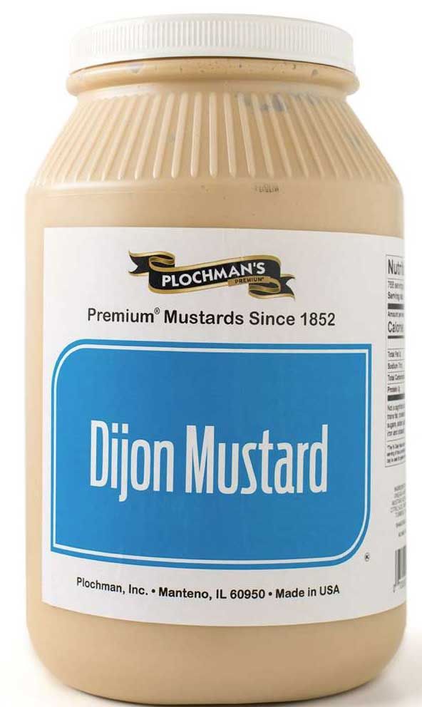 Plochman's Premium Dijon Mustard, 1 Gallon -- 2 Per Case