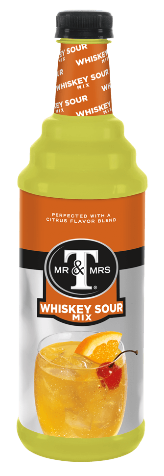 Mr & Mrs T Whiskey Sour Mix, 1 Liter -- 6 Per Case