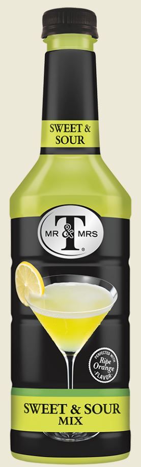 Mr & Mrs T Sweet & Sour Mix, 1 Liter -- 6 Per Case