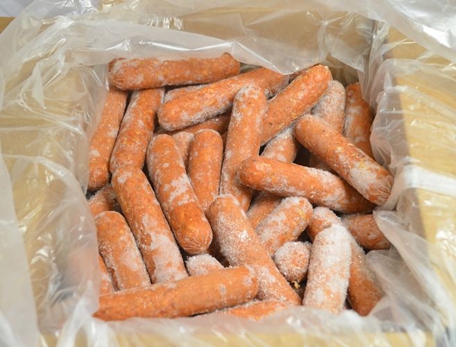 Carl's Pork And Beef Smoked Knockwurst, 10 Pound