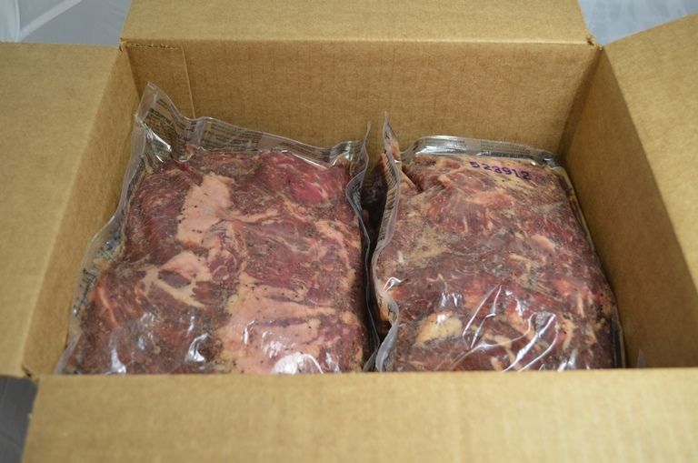 Carl's Pre Seasoned Beef Skirt Fajita, 5 Pound -- 2 Per Case