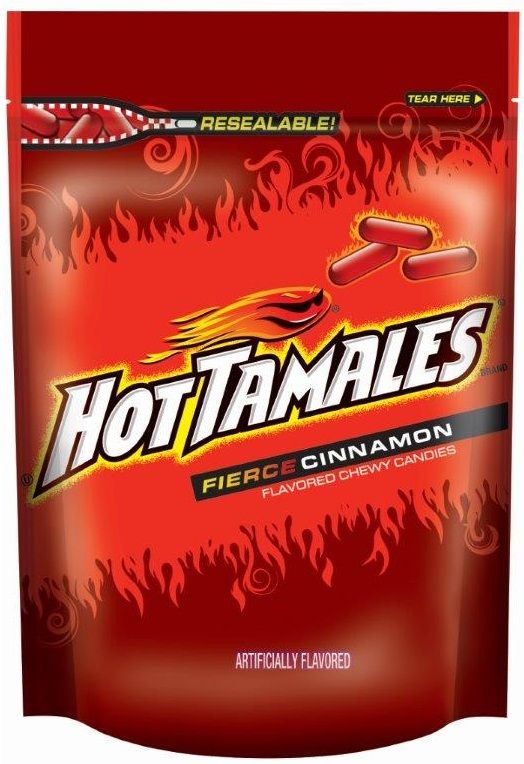 Hot Tamales Fierce Cinnamon Chewy Candy, 10 Ounce -- 8 Per Case