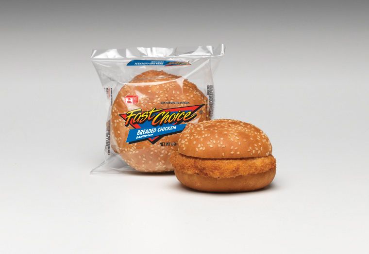 Fast Choice Breaded Chicken Breast Sandwich, 4.91 Ounce -- 12 Per Case