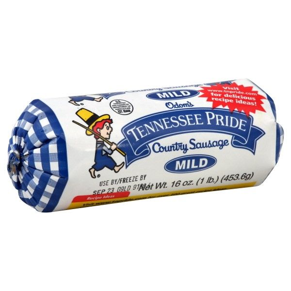 Odom's Tennessee Pride Mild Sausage Roll, 32 Ounce -- 6 Per Case