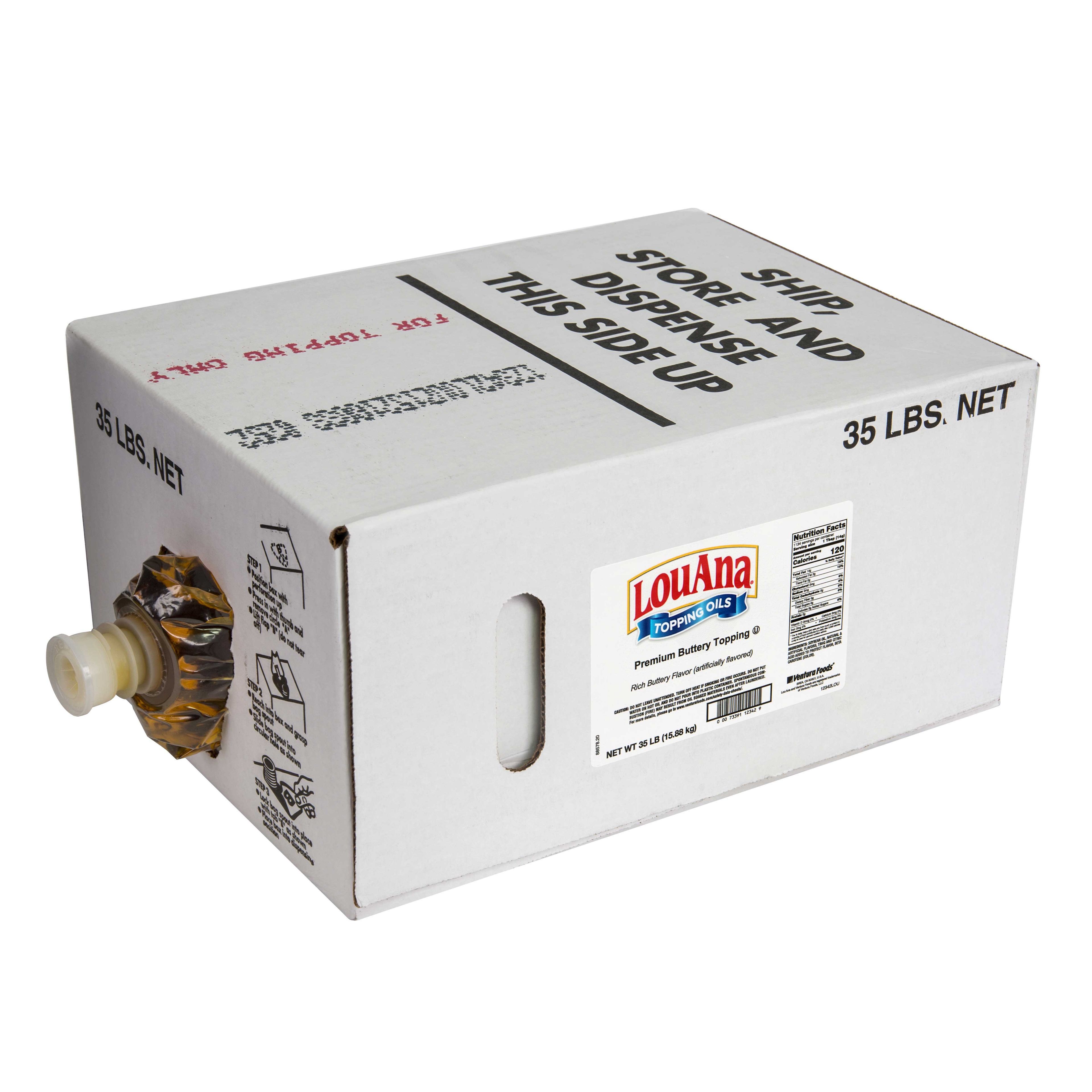 Louana Buttery Topping Oil, 35 Pound