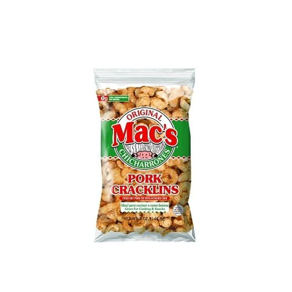 Macs Original Pork Cracklins, 5 Ounce -- 12 Per Case