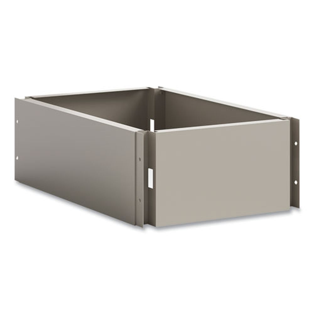 Safco Tan Single Continuous Metal Locker Base Addition, 11.7 X 16 X 5.75 Inch