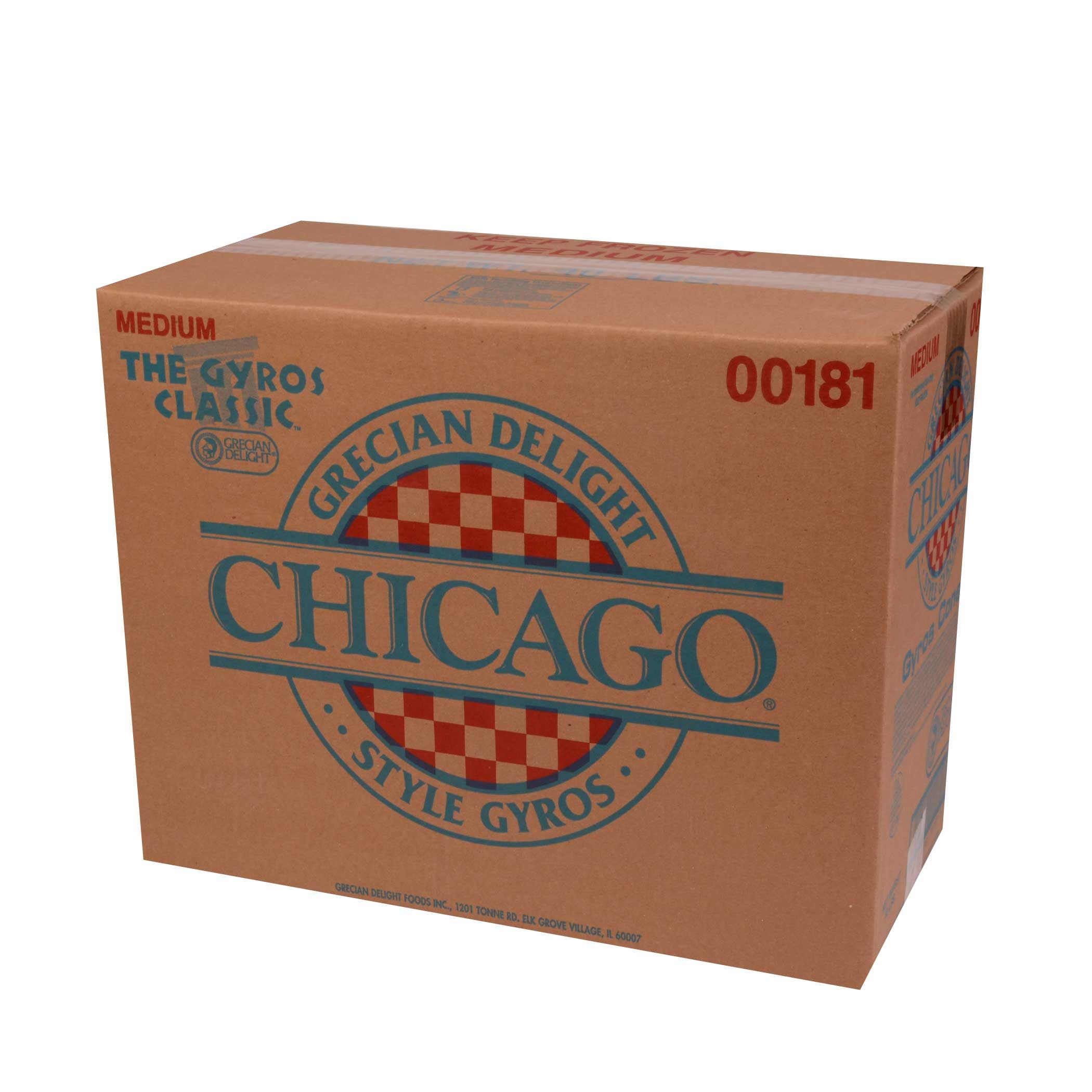 Grecian Delight Gyro Chicago Medium Style Meat Cone, 20 Pound -- 2 Per Case