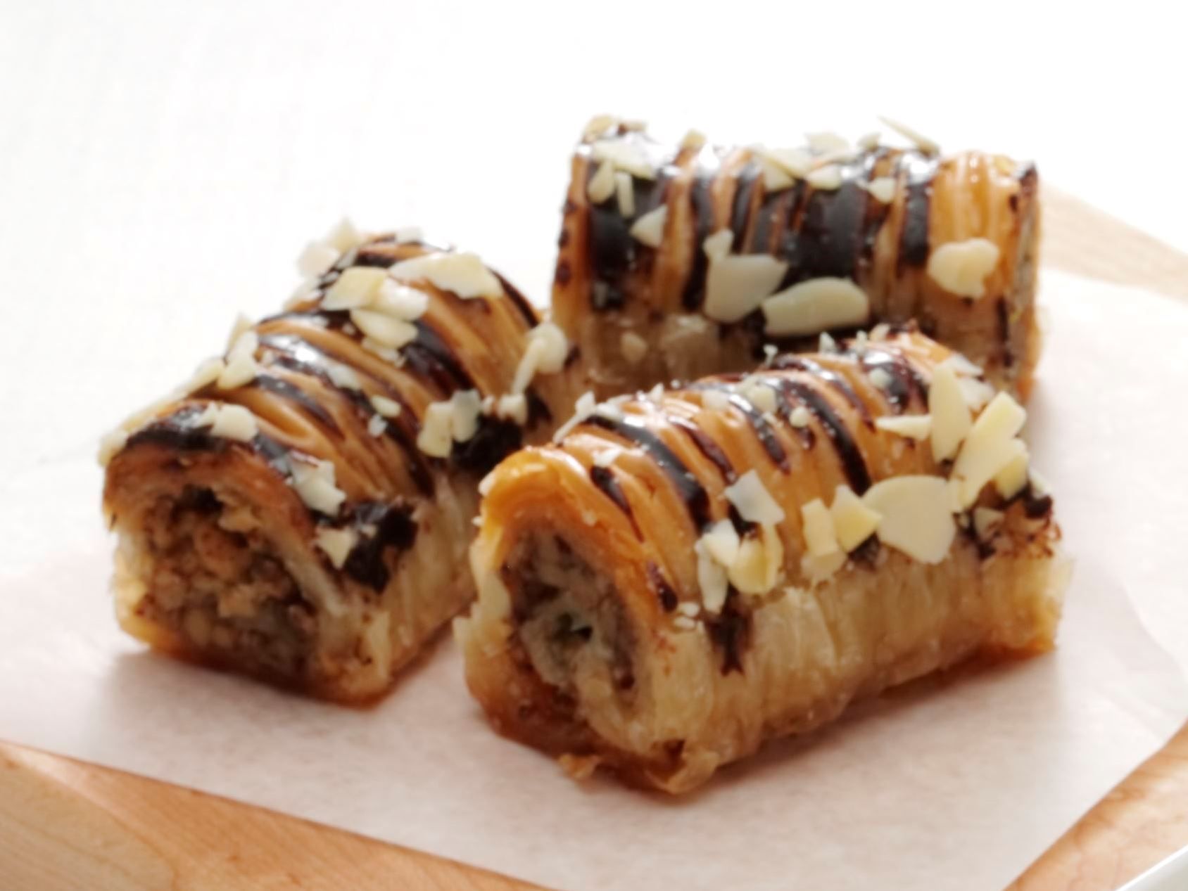 Grecian Delight Mediterranean Nut Rolls -- 84 Per Case