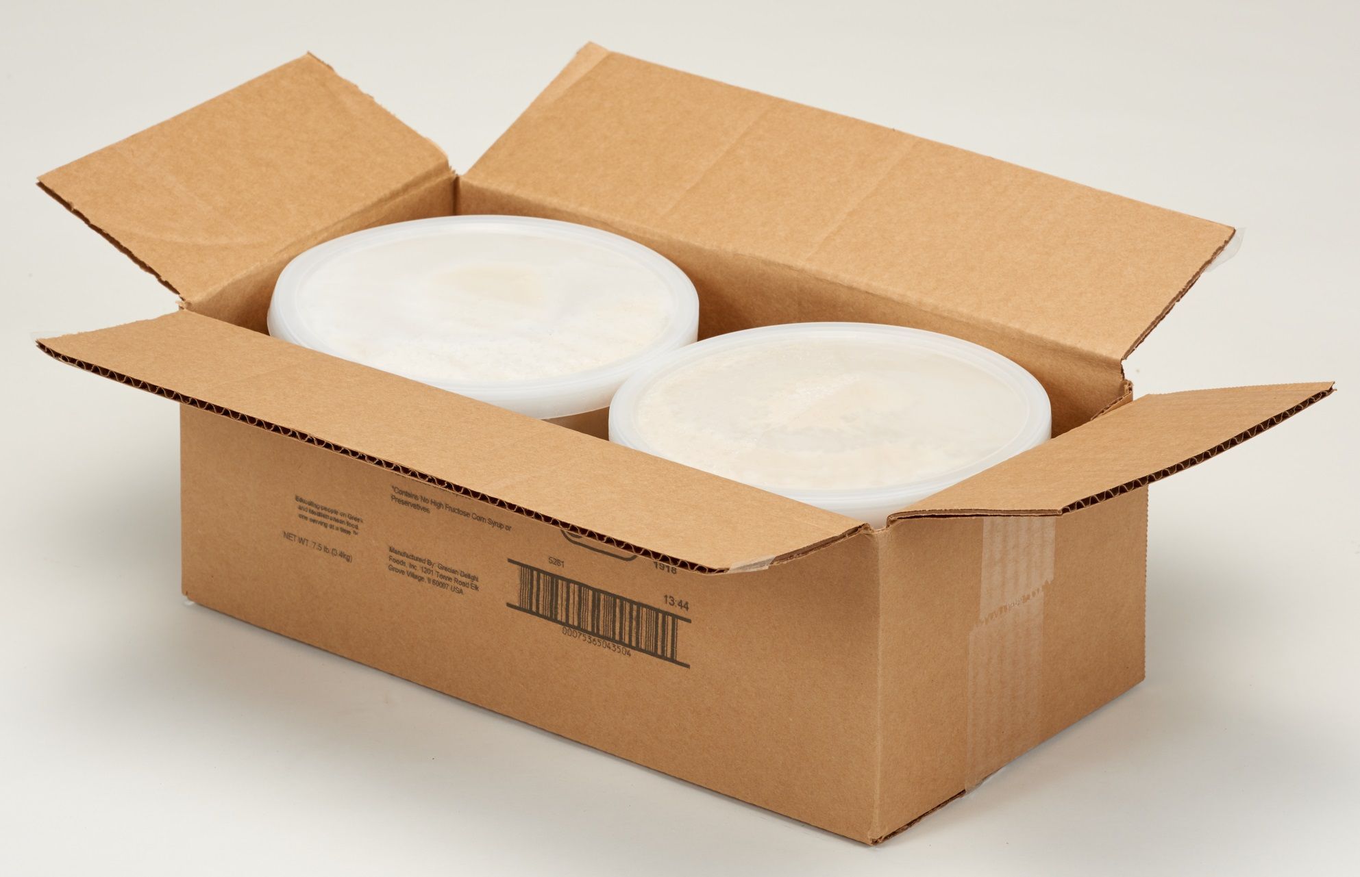 Grecian Delight Garlic Hummus, 0.5 Gallon -- 2 Per Case