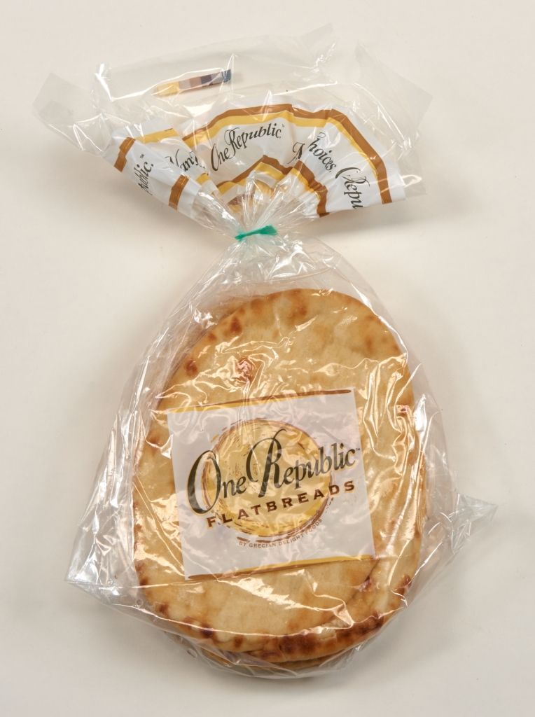 One Republic Oval Flatbread Naan, 2.4 Ounce -- 12 Per Case