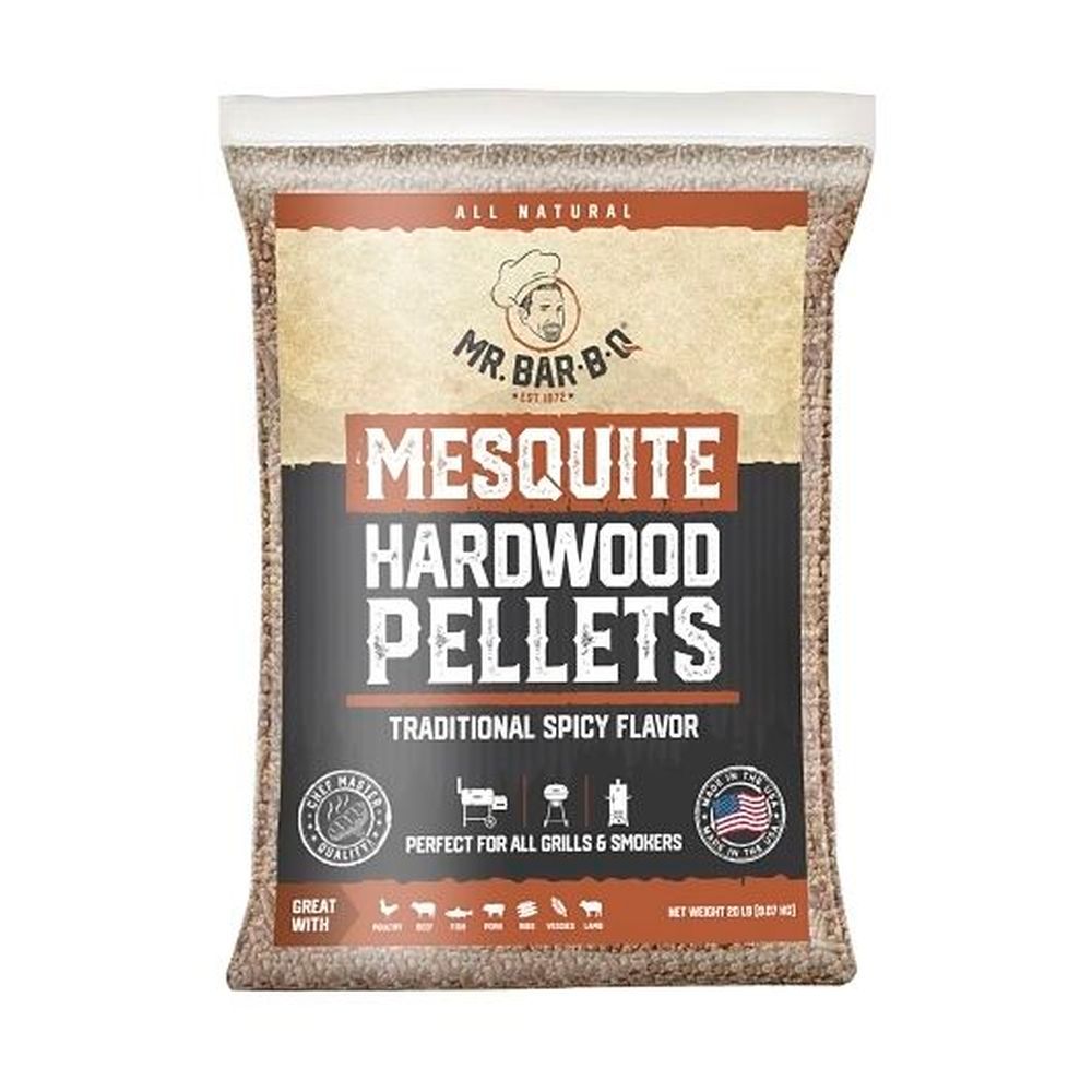 Mr. Bar-b-q Mesquite Hardwood Pellets, 20 Pound