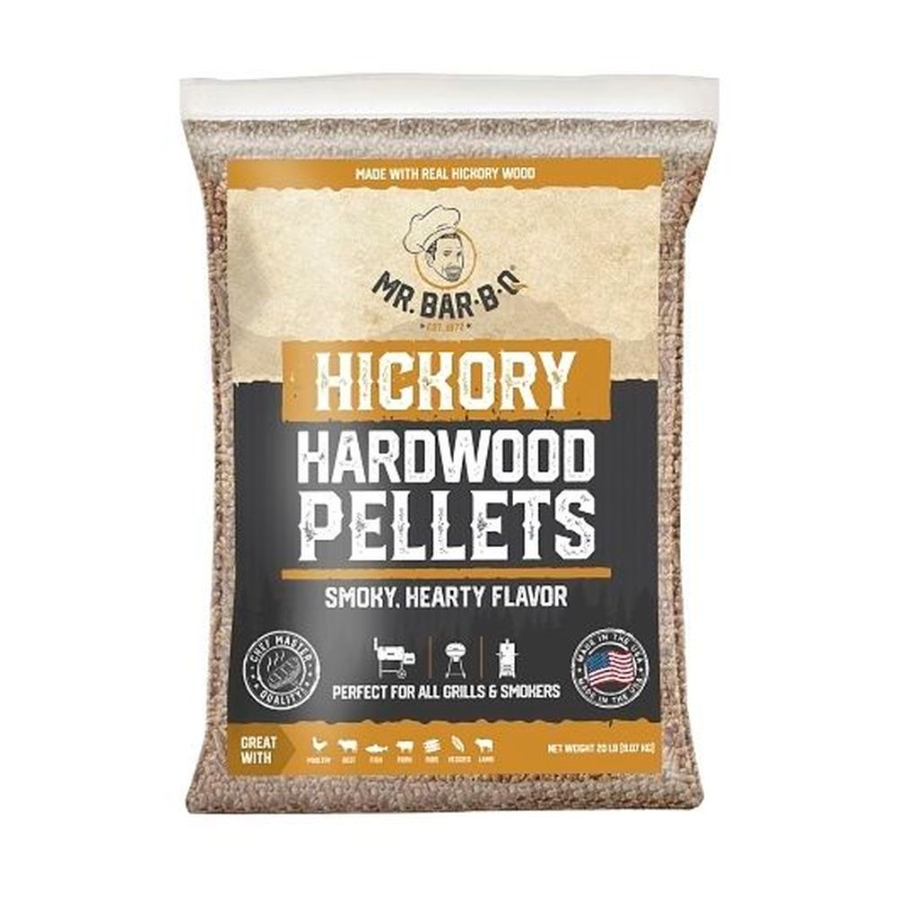 Mr. Bar-b-q Hickory Hardwood Pellets, 20 Pound