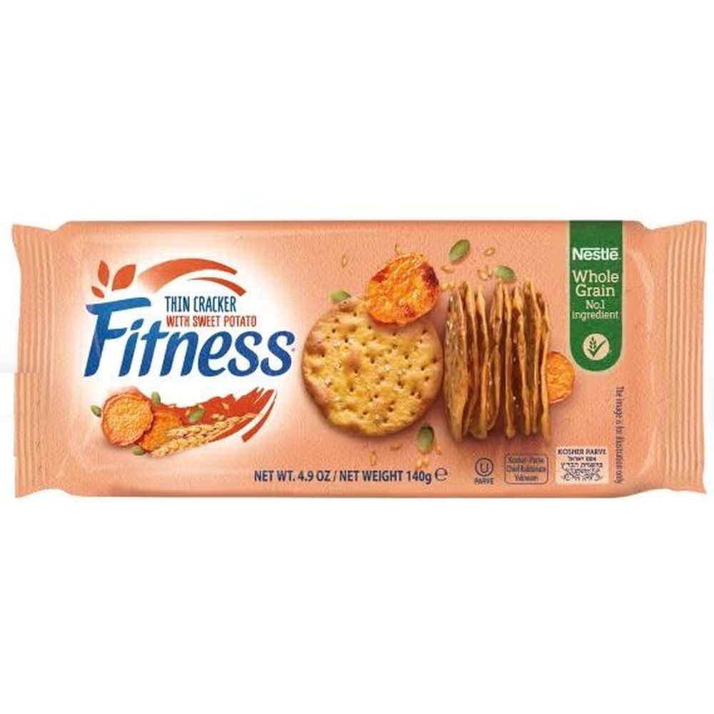 Fitness Sweet Potato Thin Cracker, 4.9 Ounce -- 16 Per Case