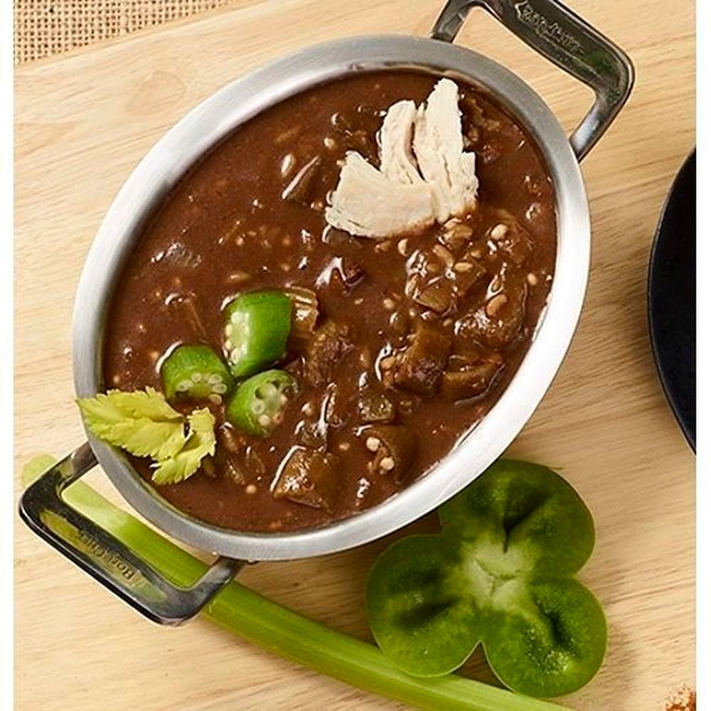 Blount Clam Shack Gumbo With Uncured Sausage White Meat Chicken And Shrimp, 4 Pound -- 4 Per Case