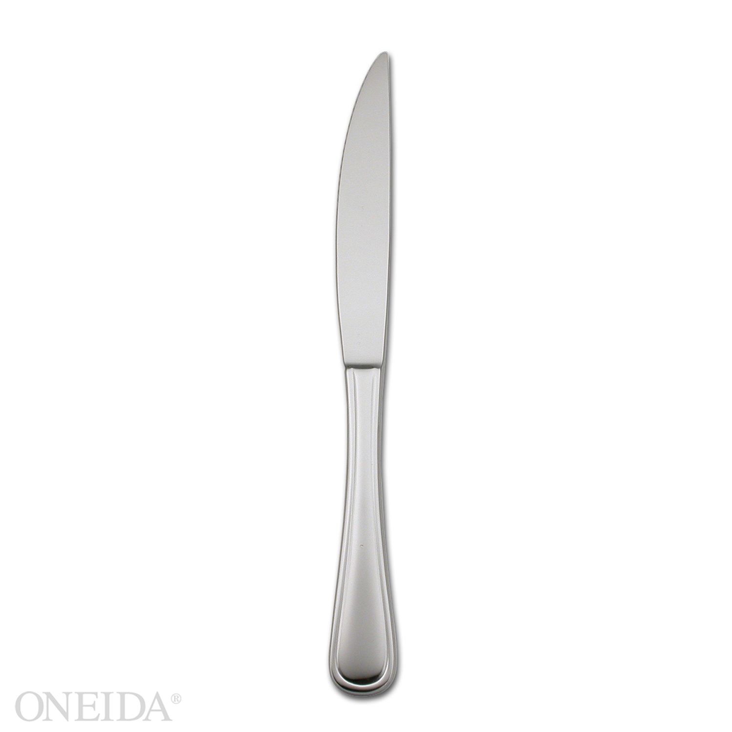 Oneida New Rim Silverplated Steak Knife One Count -- 12 Per Case