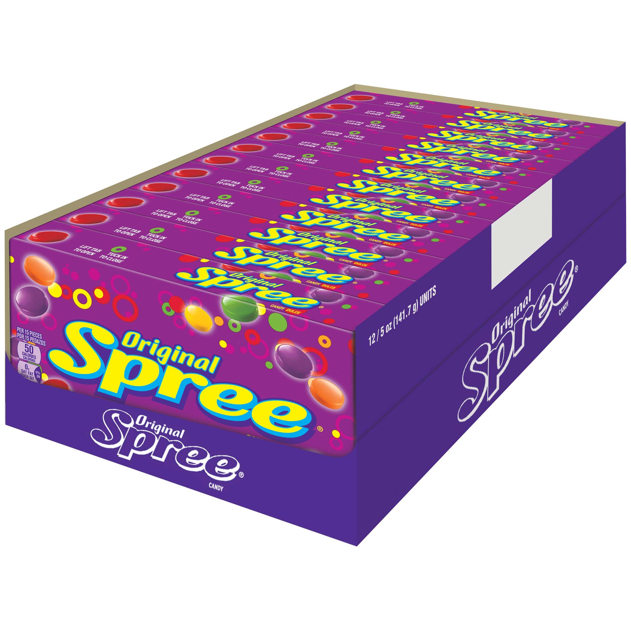 Spree Original Candy, 5 Ounce -- 12 Per Case